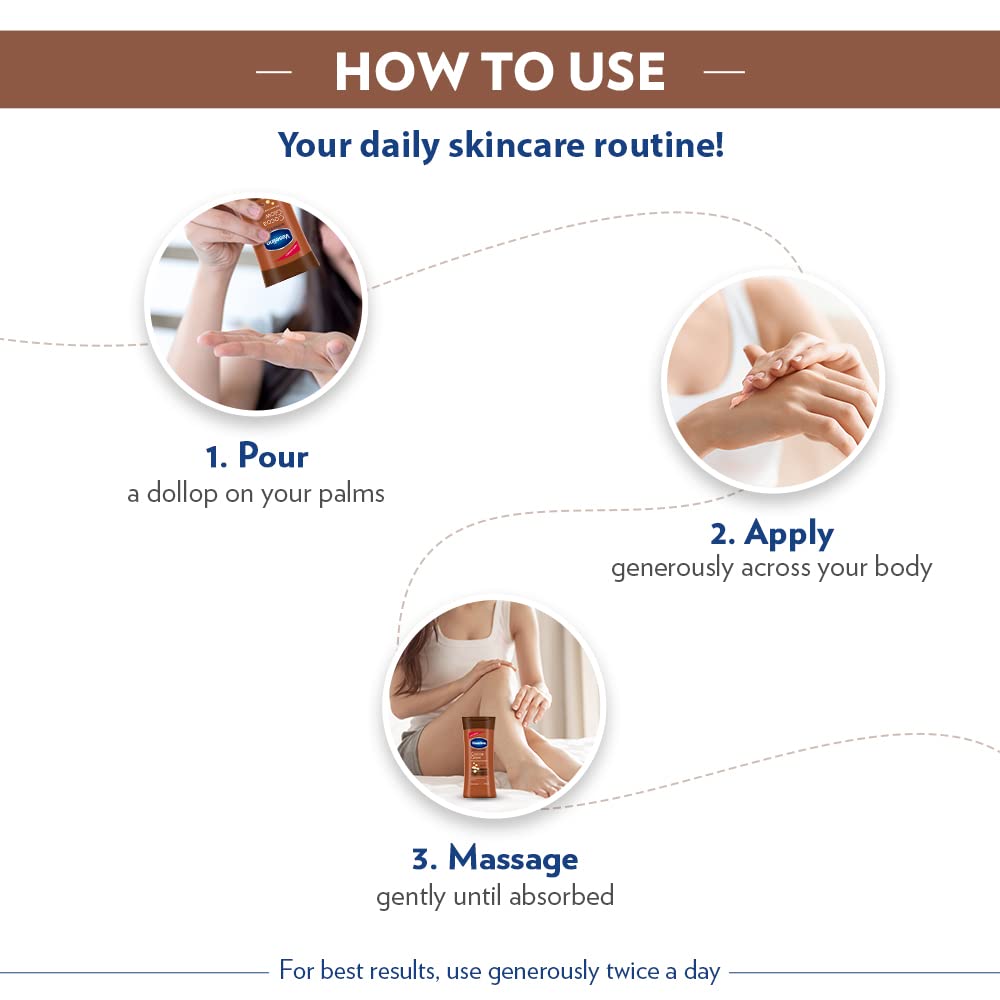 Vaseline Intensive Care Cocoa Glow Body Lotion 100 ml – view 5