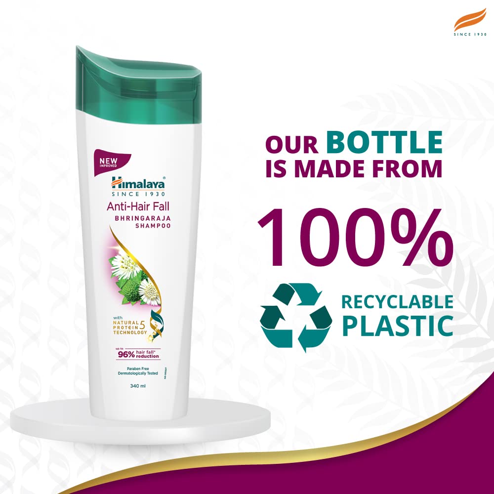 Himalaya Anti-Hair Fall Bhringaraja Shampoo, Reduces Hair Fall, Makes Hair Healthy, With Bhringaraja & Palasha,For Men And Women, 80Ml, 100 Grams – view 7