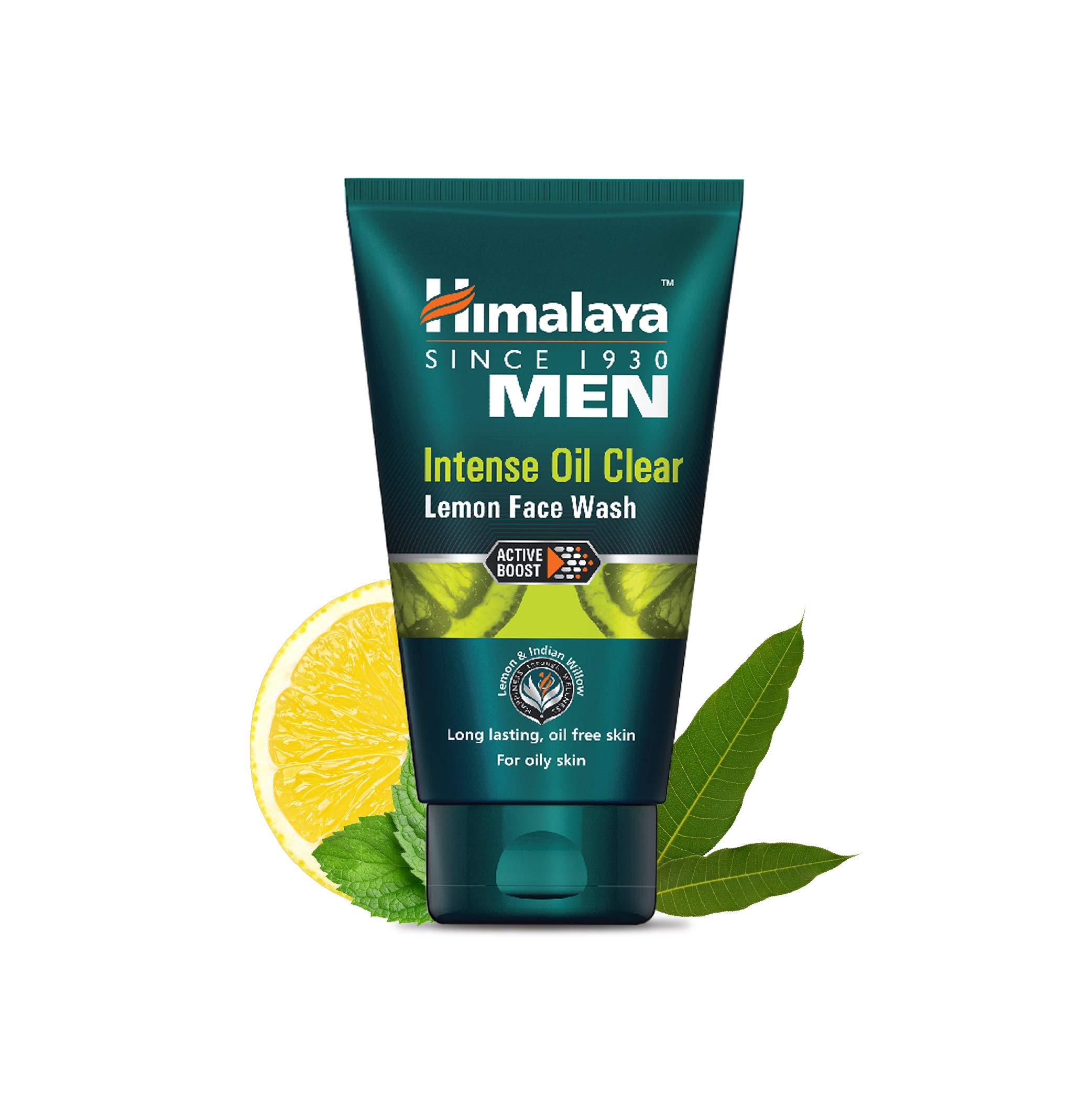 Yellow tube of Himalaya Men Lemon Face Wash 50 ml