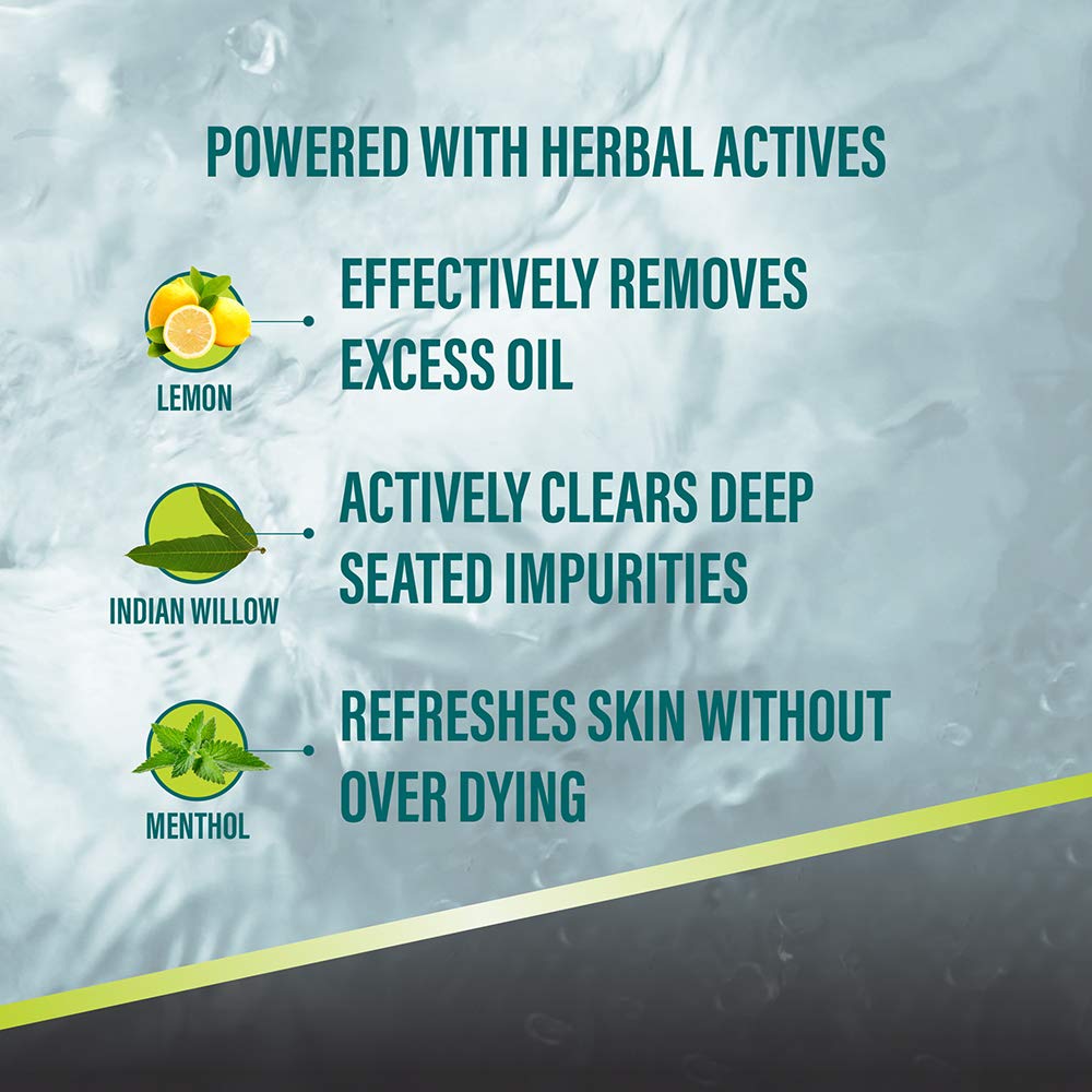 Himalaya MEN Intense Oil Clear Lemon Face Wash, 50ml – view 3
