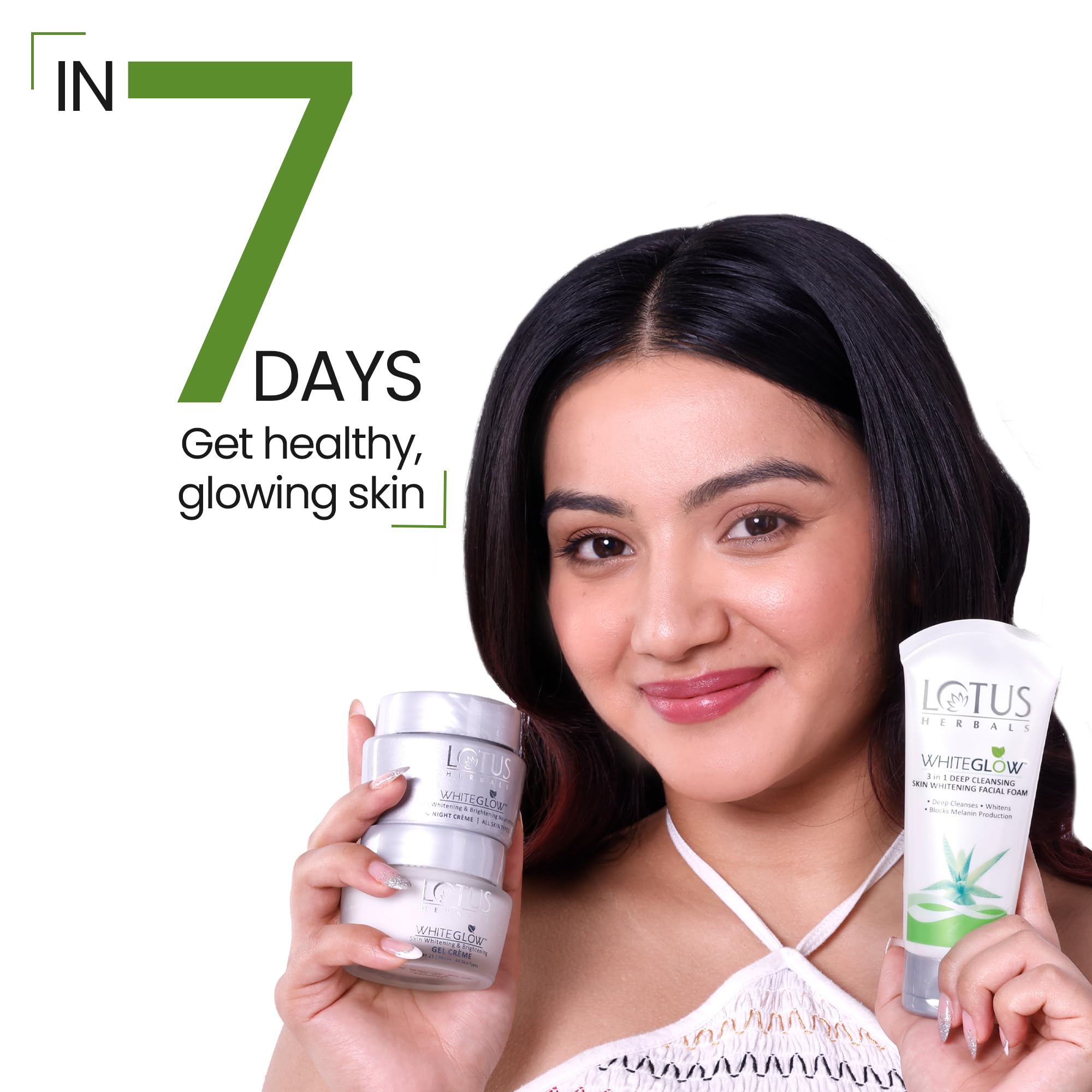 Lotus Herbals Whiteglow Day And Night Face Cream Pack with Face Wash – view 4