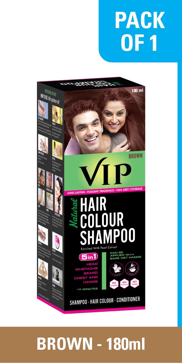 VIP Natural Hair Colour Shampoo – view 2
