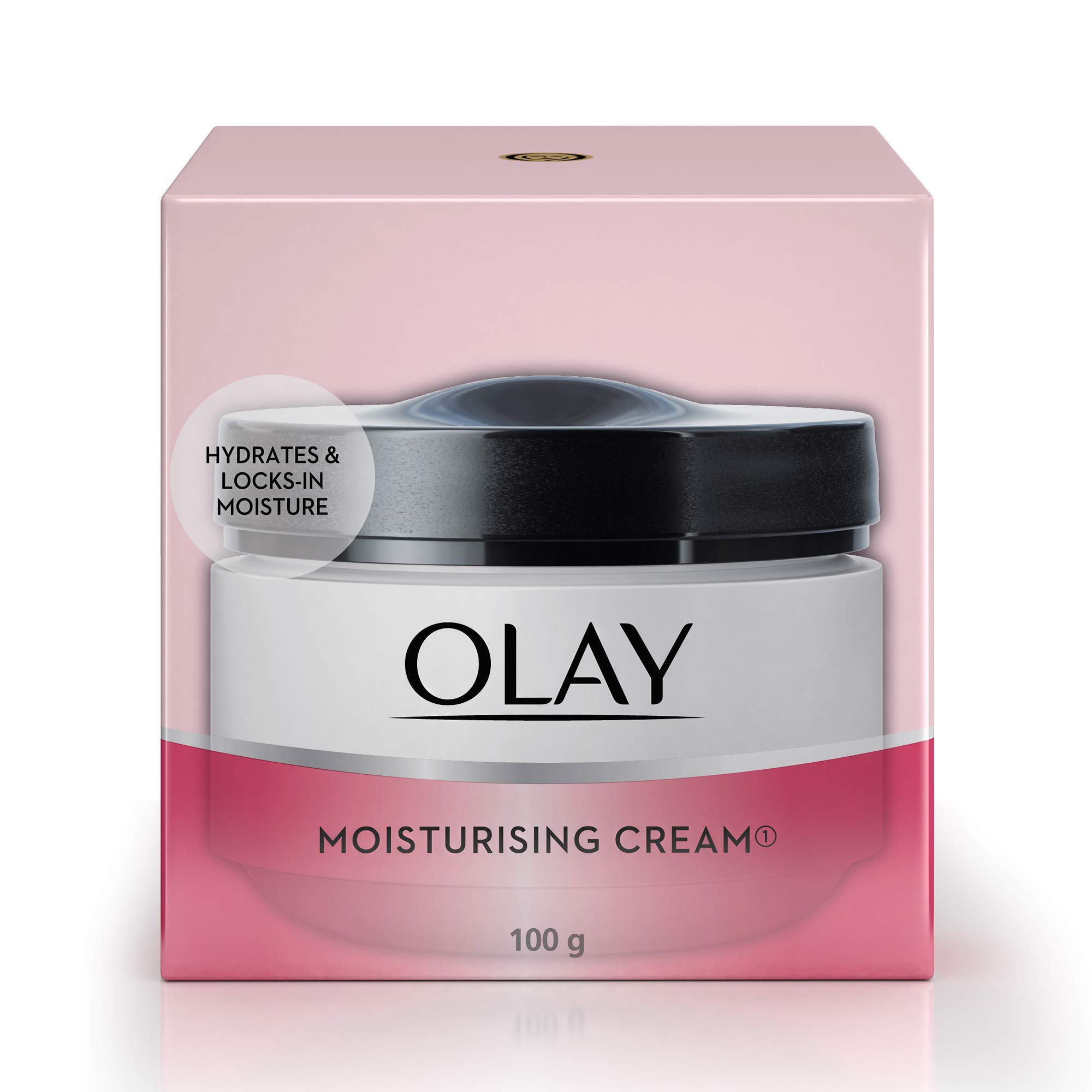 Olay face moisturizing cream 100 gm container front view
