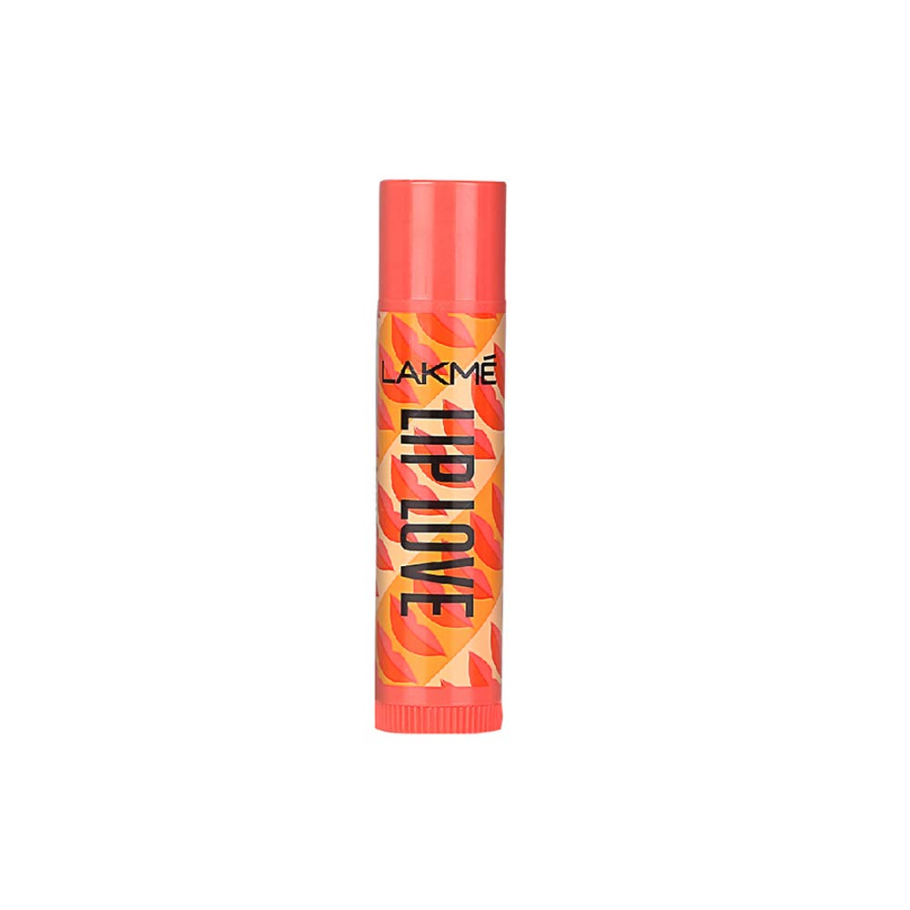 Lakme Mango Lip Love Care Stick showing tube and outer packaging