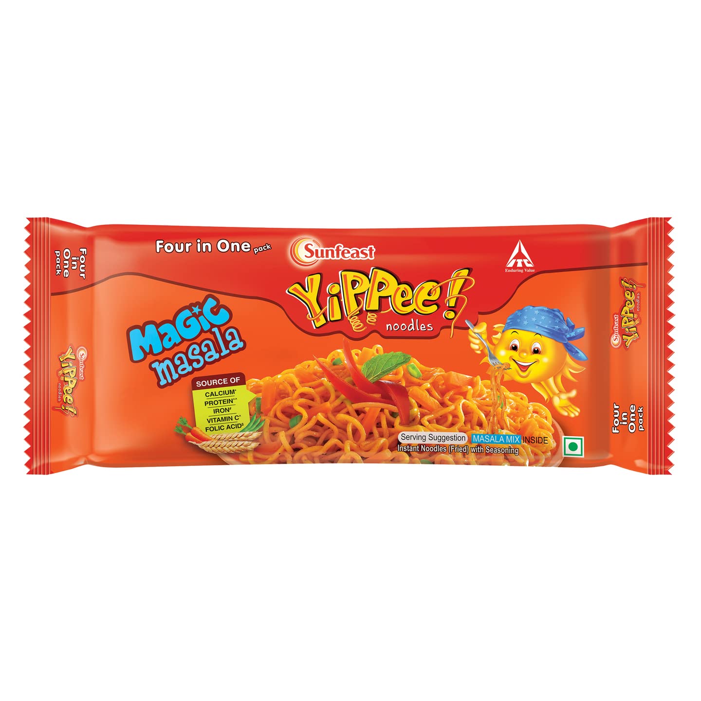 Yippee instant noodles Magic Masala 240 g retail packet