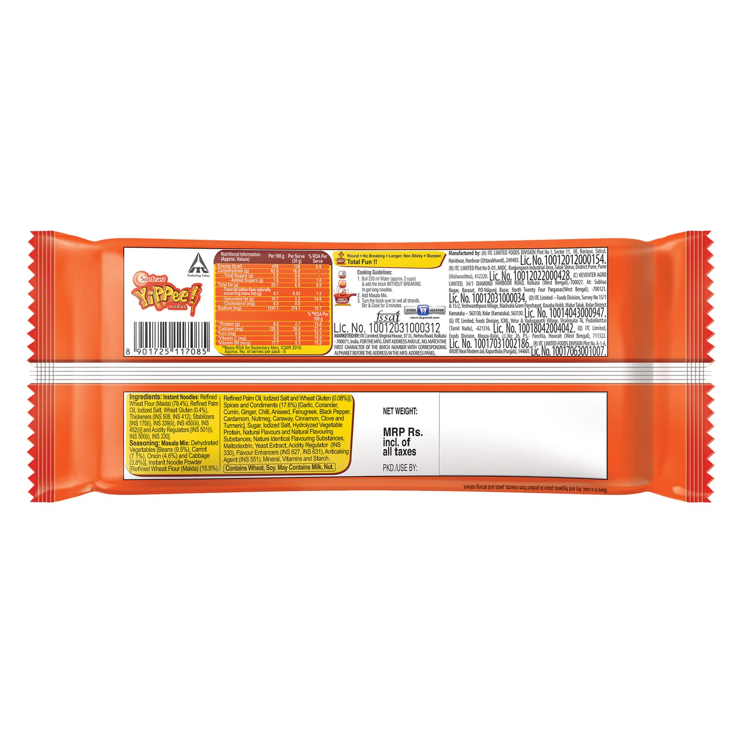 Yippee Noodles - Magic Masala, 240g – view 2