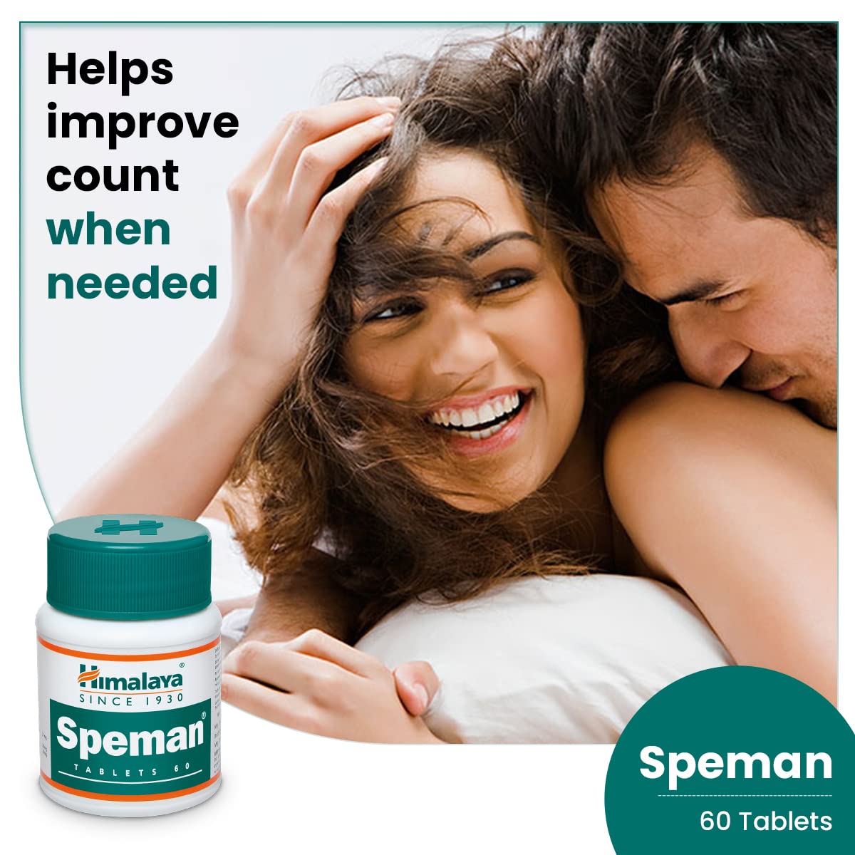 Himalaya Speman Tablets - 60 Tablets – view 3