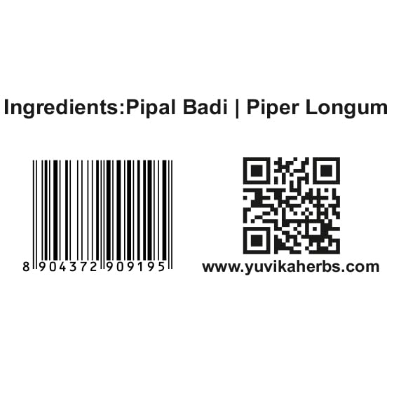 YUVIKA Pipal Badi - Pipali - Piper Retrofractum - Piper Longum 100 Grams – view 3