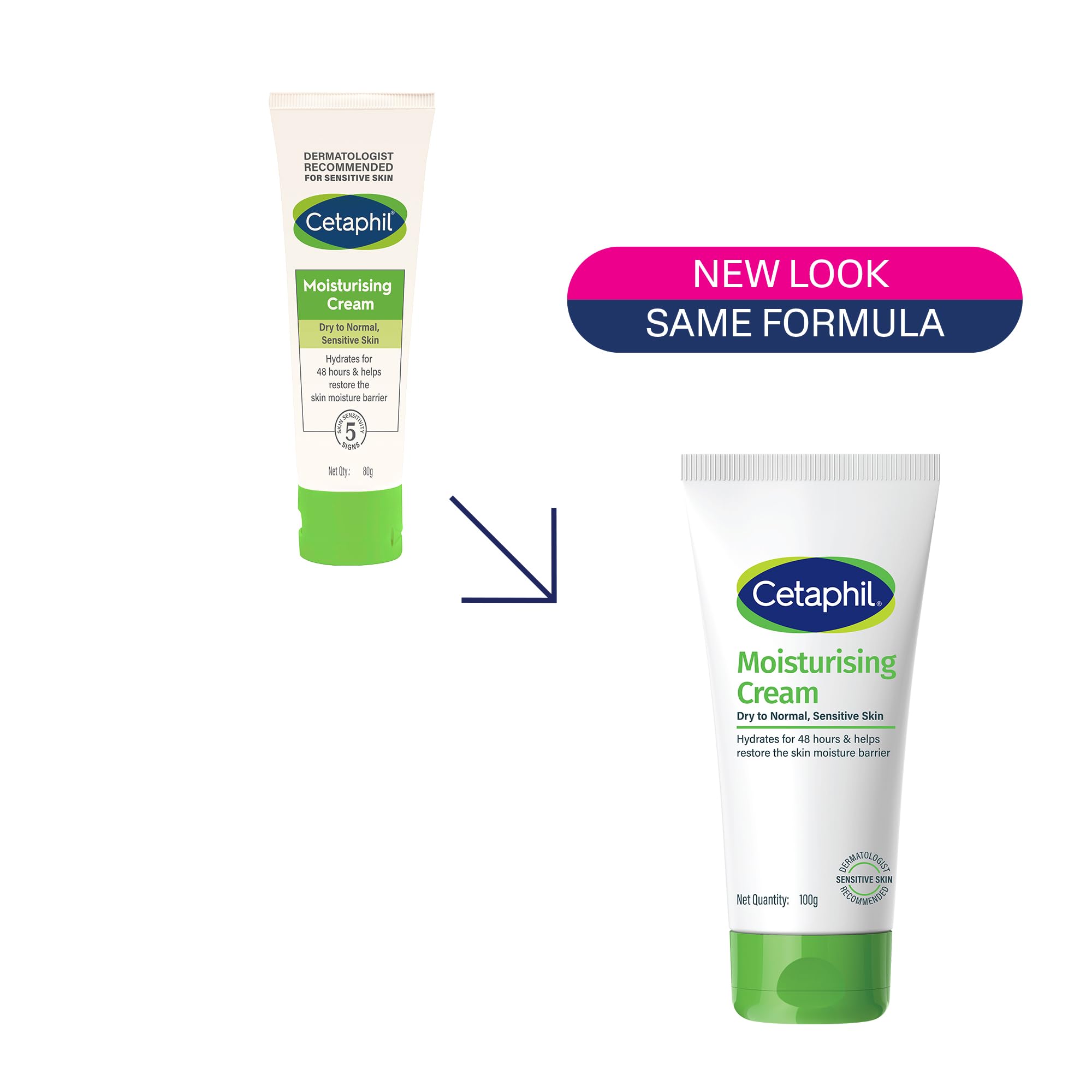 Cetaphil Moisturising Cream for Face & Body, 100g – view 2