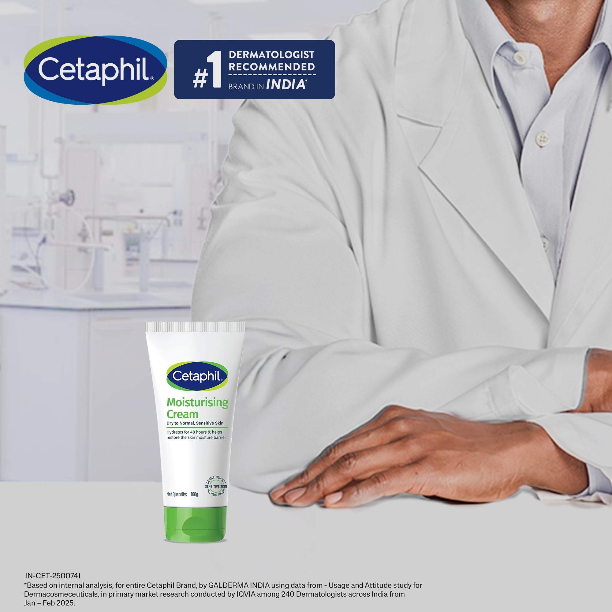 Cetaphil Moisturising Cream for Face & Body, 100g – view 3