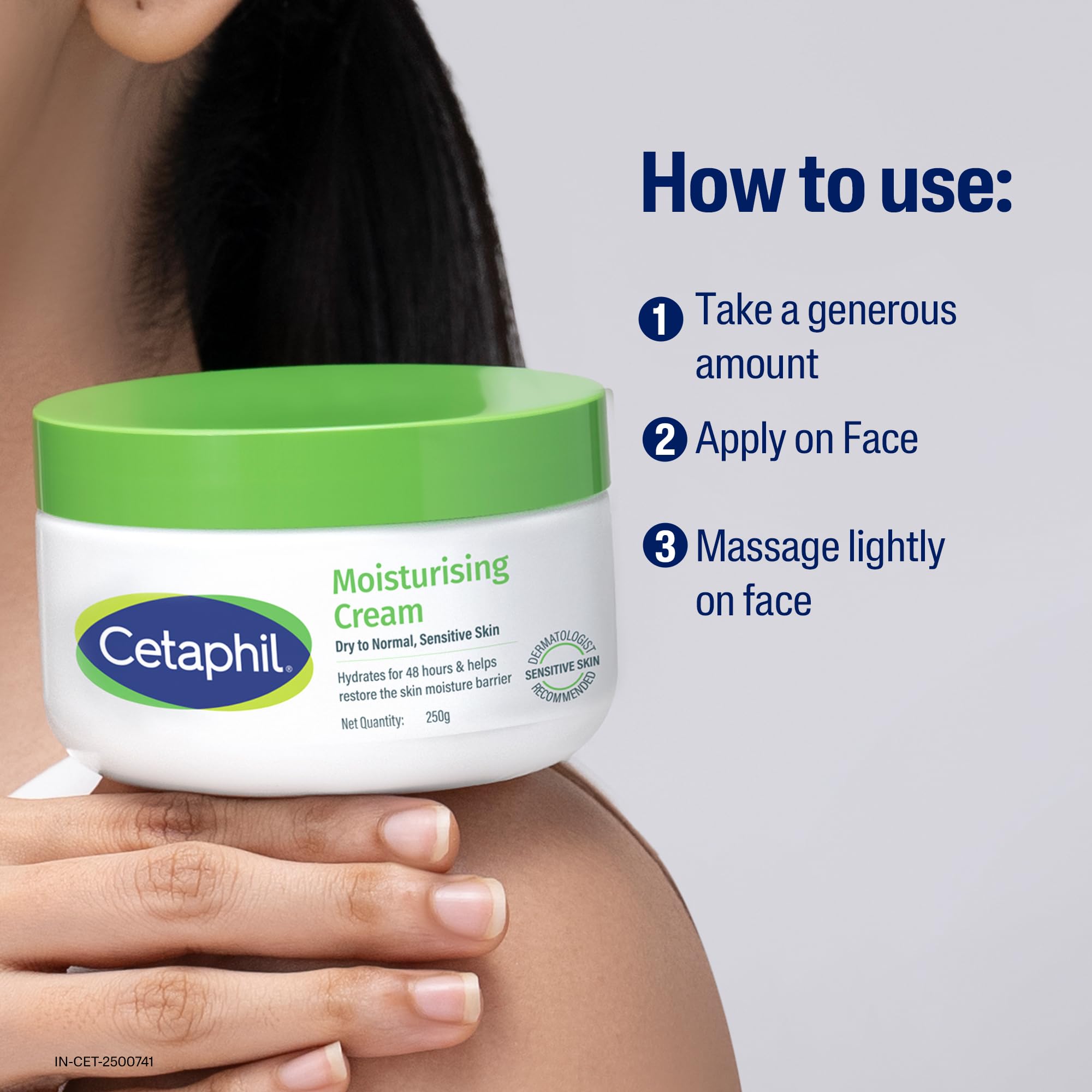 Cetaphil Moisturising Cream for Face & Body, 100g – view 9