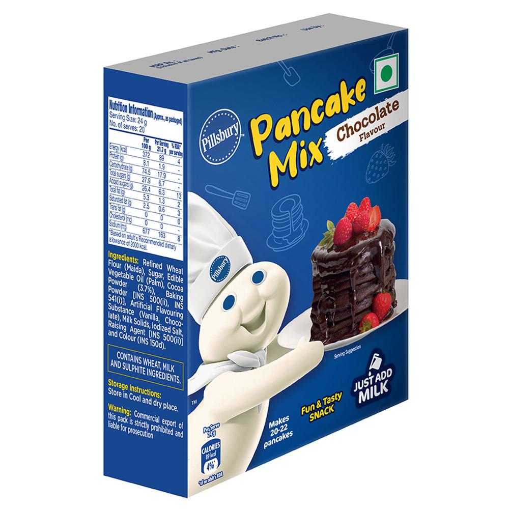 Pillsbury Chocolate Flavour Pancake Mix 500 G – view 3