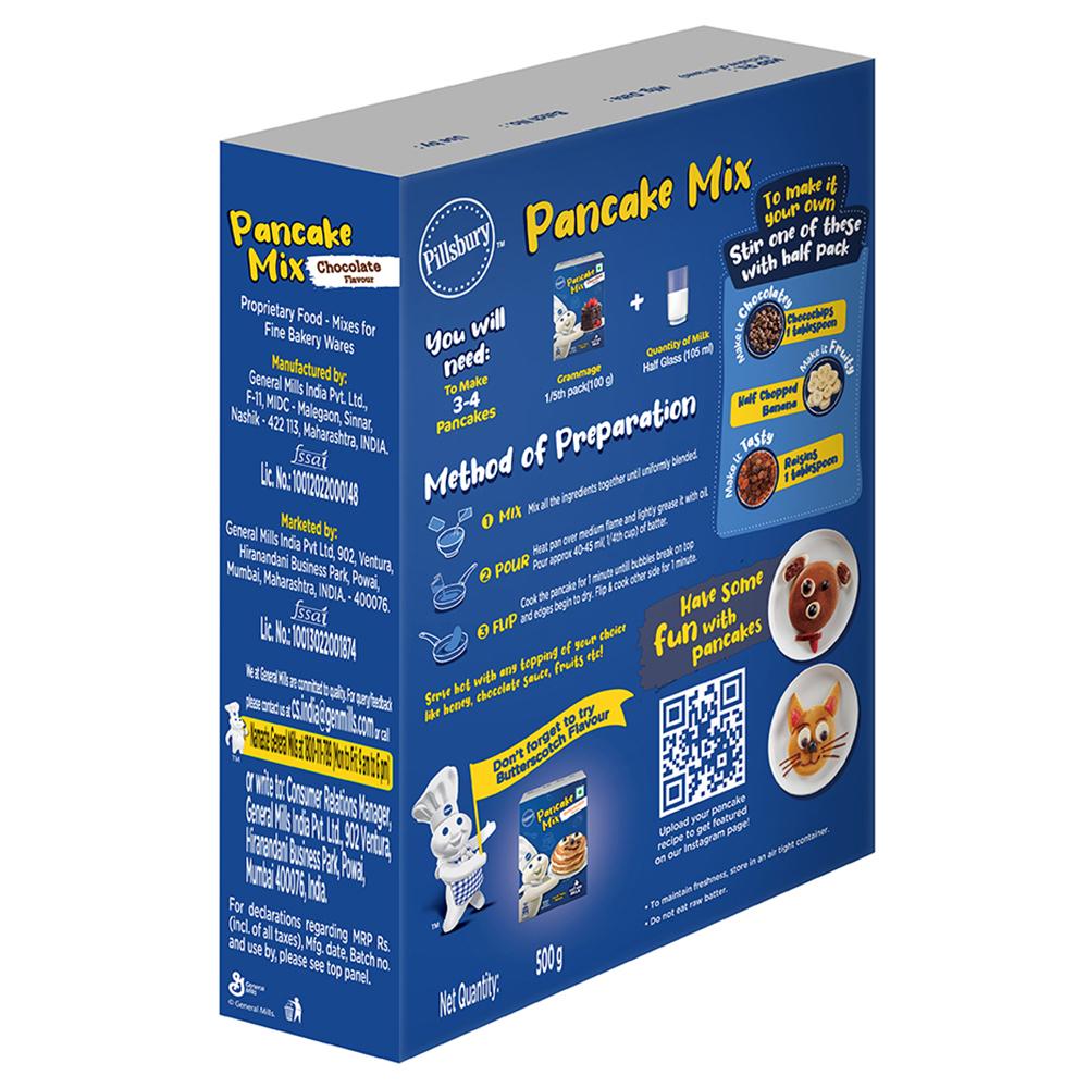 Pillsbury Chocolate Flavour Pancake Mix 500 G – view 4