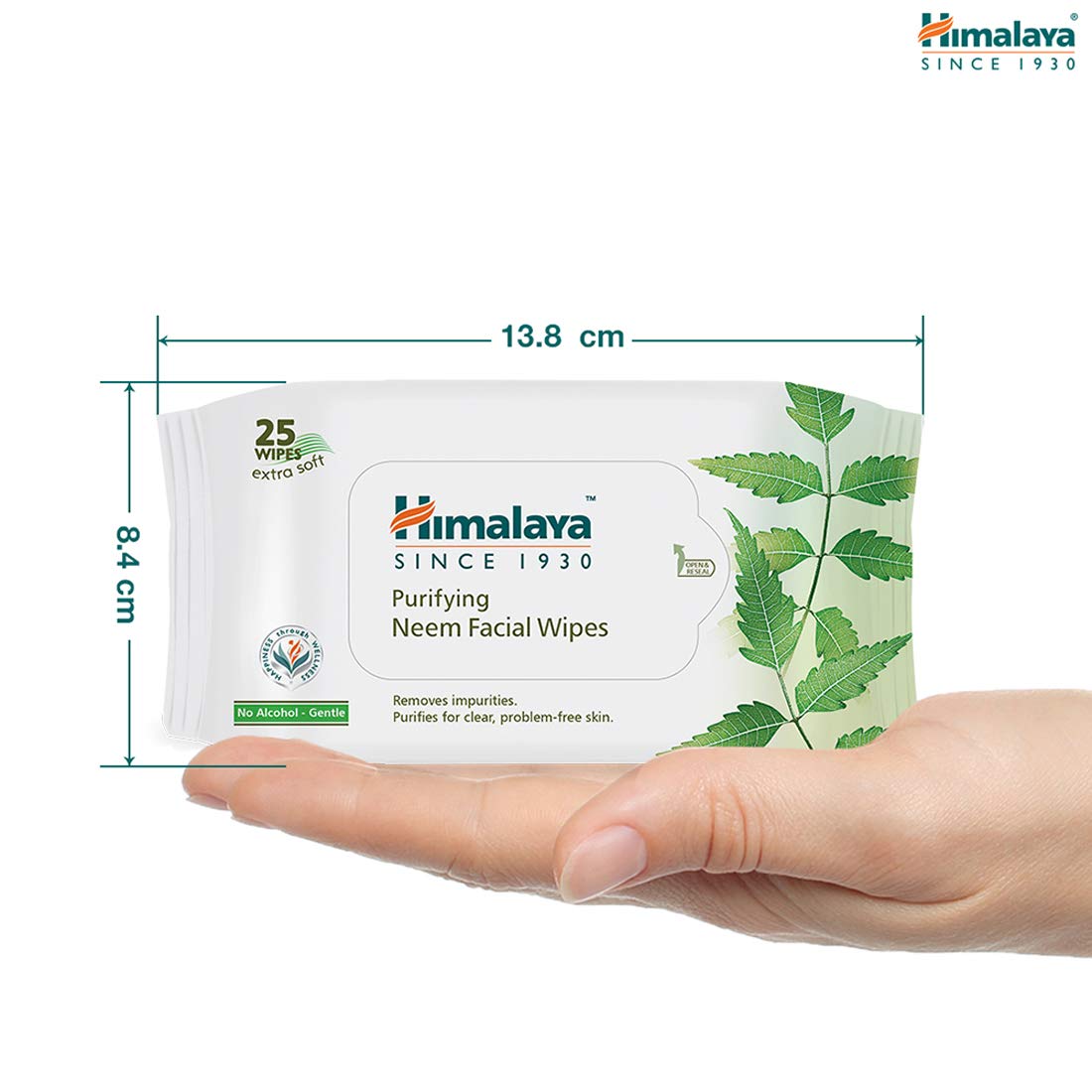 Himalaya Purifying Neem Facial Wipes, 25 Count – view 7