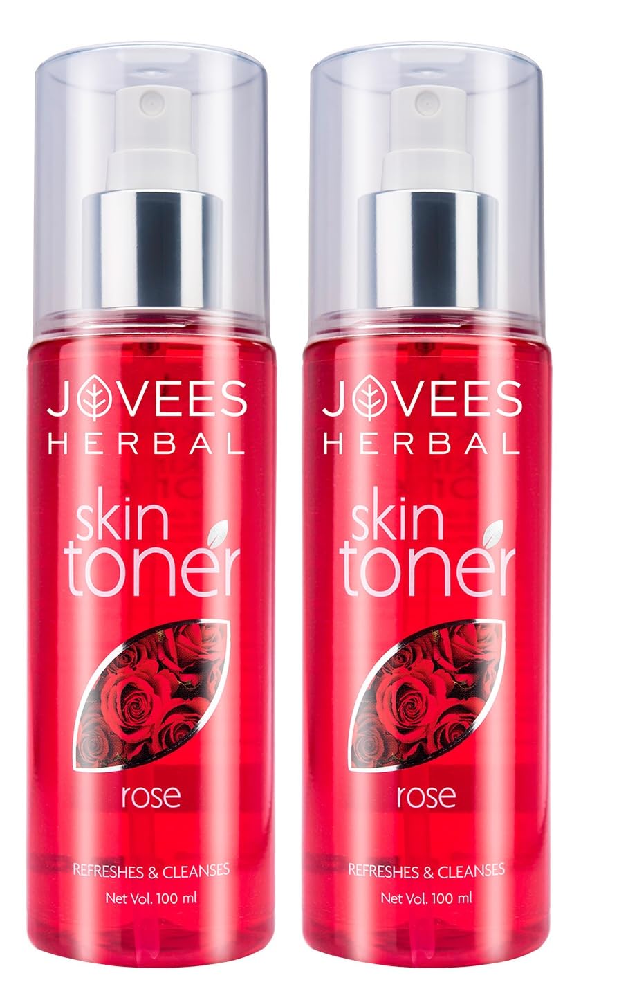 Jovees Herbal rose face toner pack of two 100 ml bottles