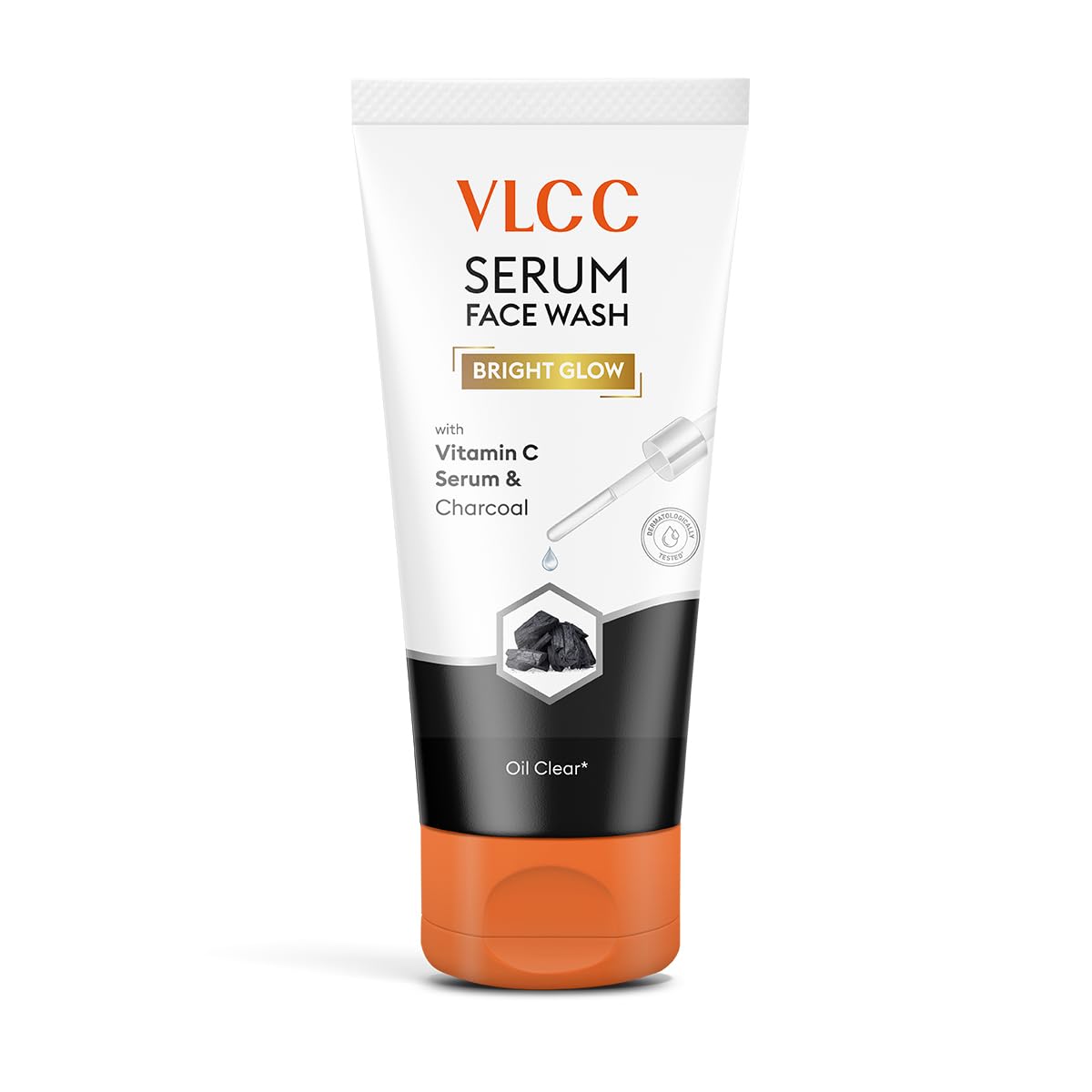 VLCC serum face wash with vitamin C and charcoal tube
