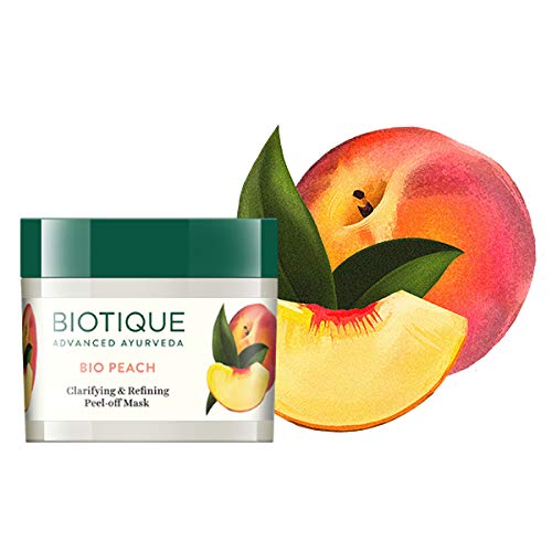 Biotique Bio Peach Clarifying and Refining Peel Off Mask for Oily and Acne Prone Skin, 50g – view 2