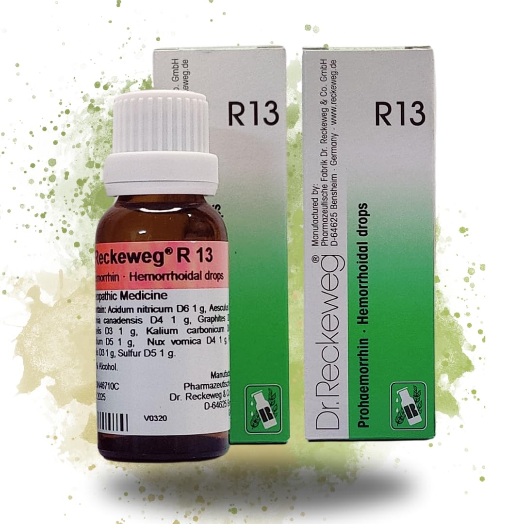 Dr. Reckeweg R13 Hemorrhoidal 22 ml Pack of 2