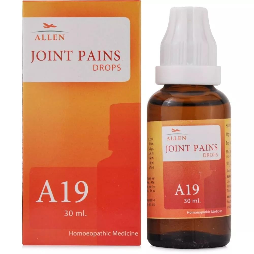 Allen Homeopathy joint pain drops 30 ml sealed bottle