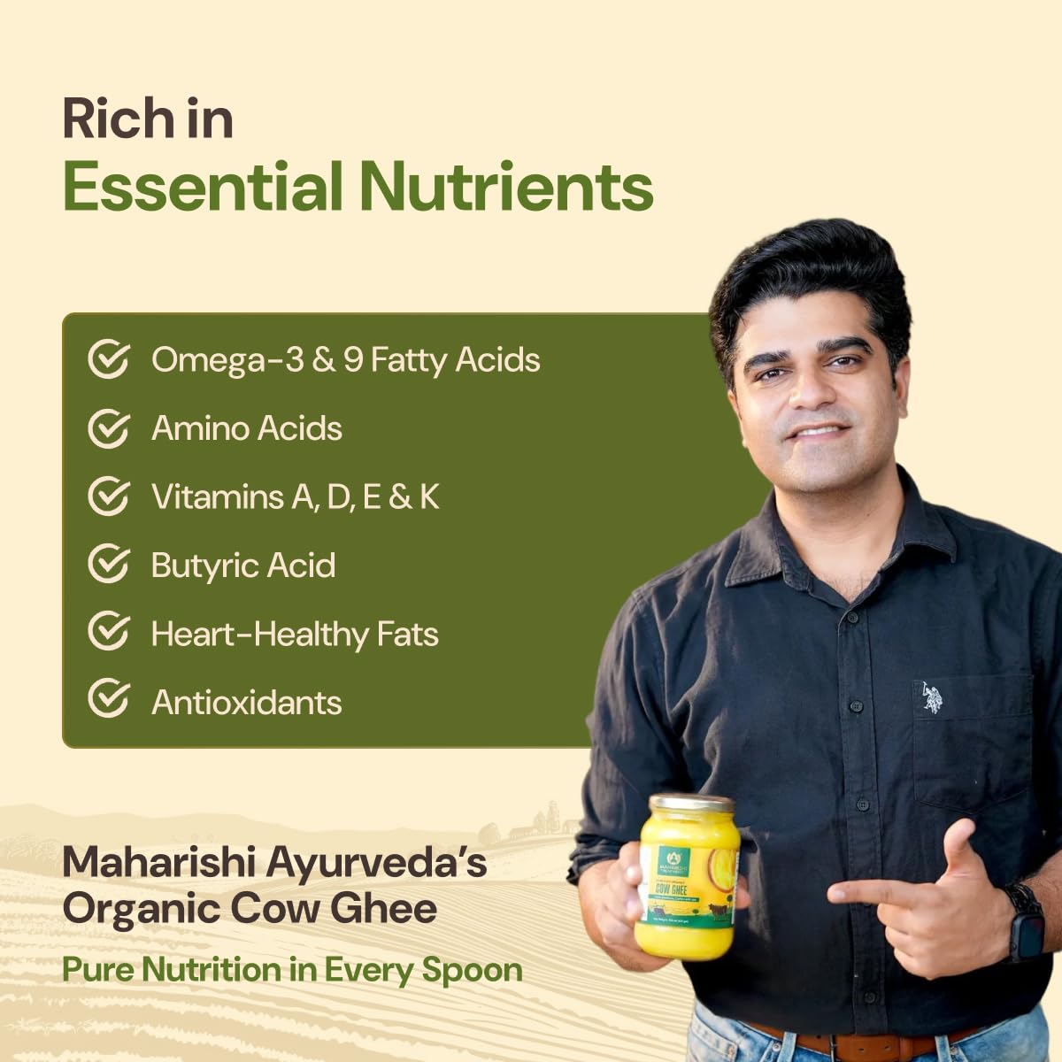 Maharishi Ayurveda Organic Certified Cow Ghee – view 8