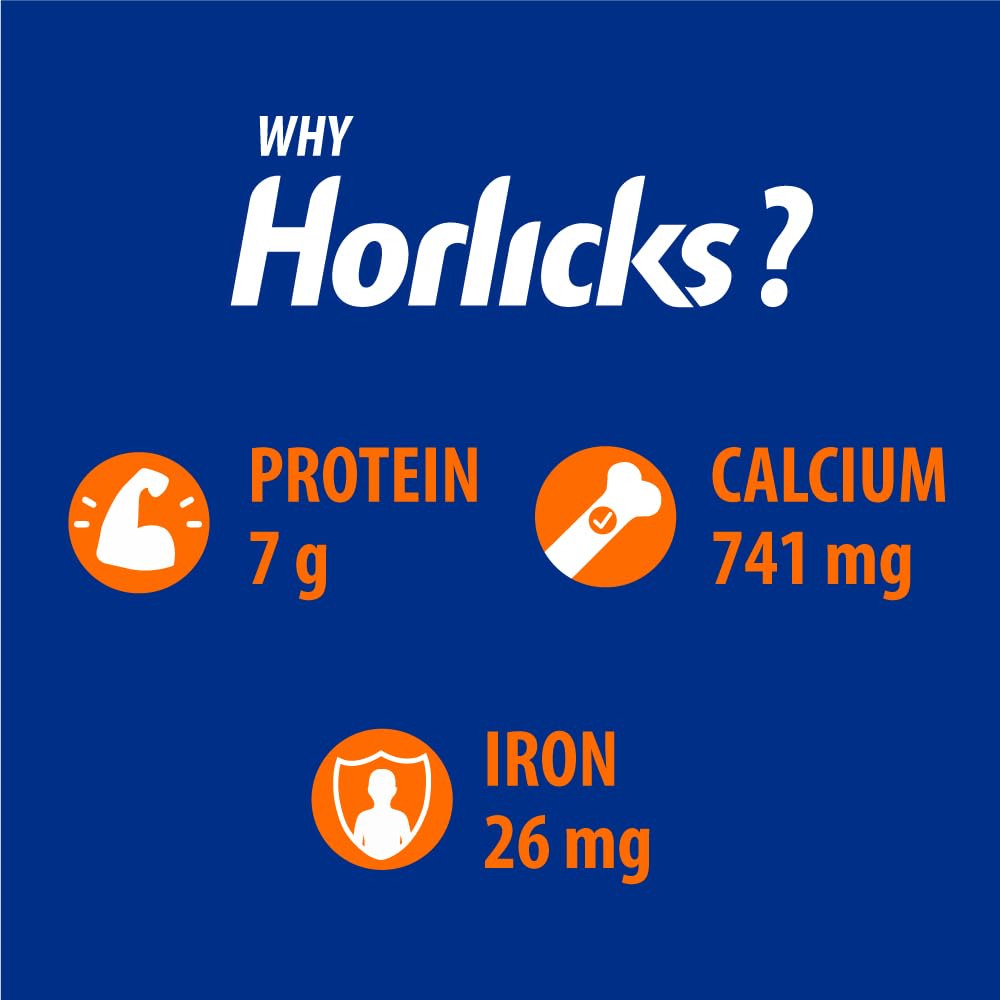 Horlicks Health and Nutrition drink - 500 g Pet Jar (Chocolate flavor) – view 4