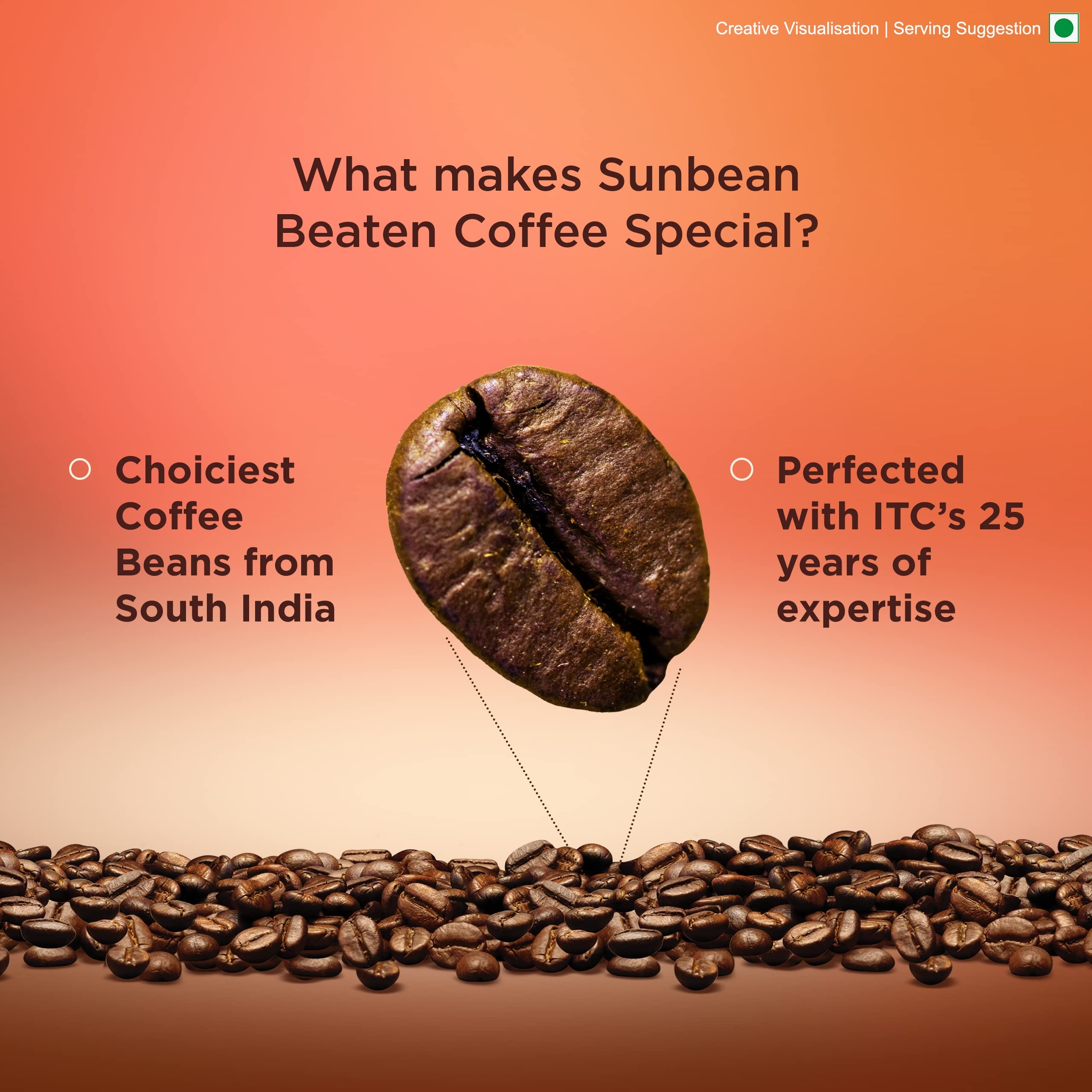 Sunbean Beaten Caffe Strong, 125g – view 3