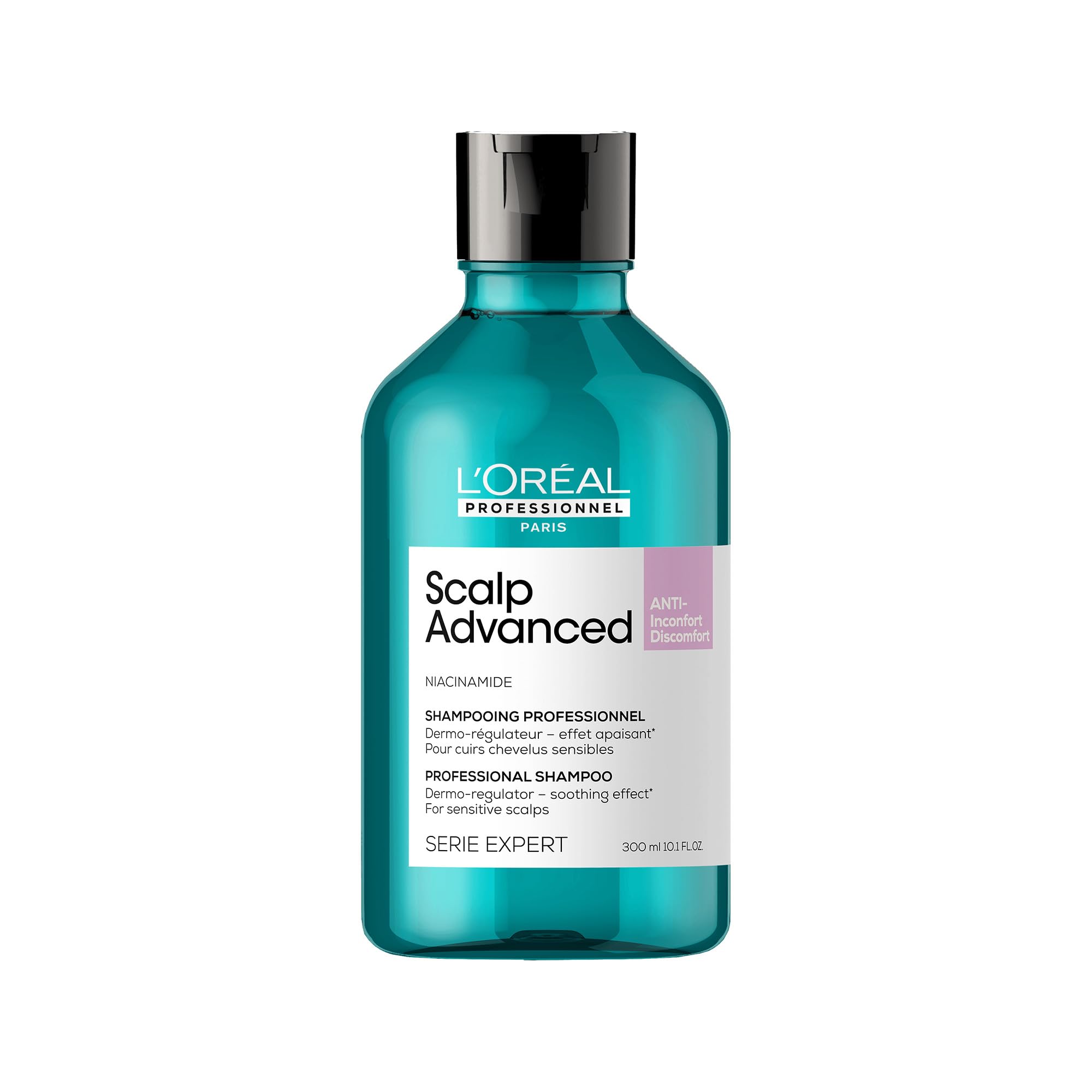 L'Oréal Professionnel Scalp Advanced shampoo bottle for sensitive scalps