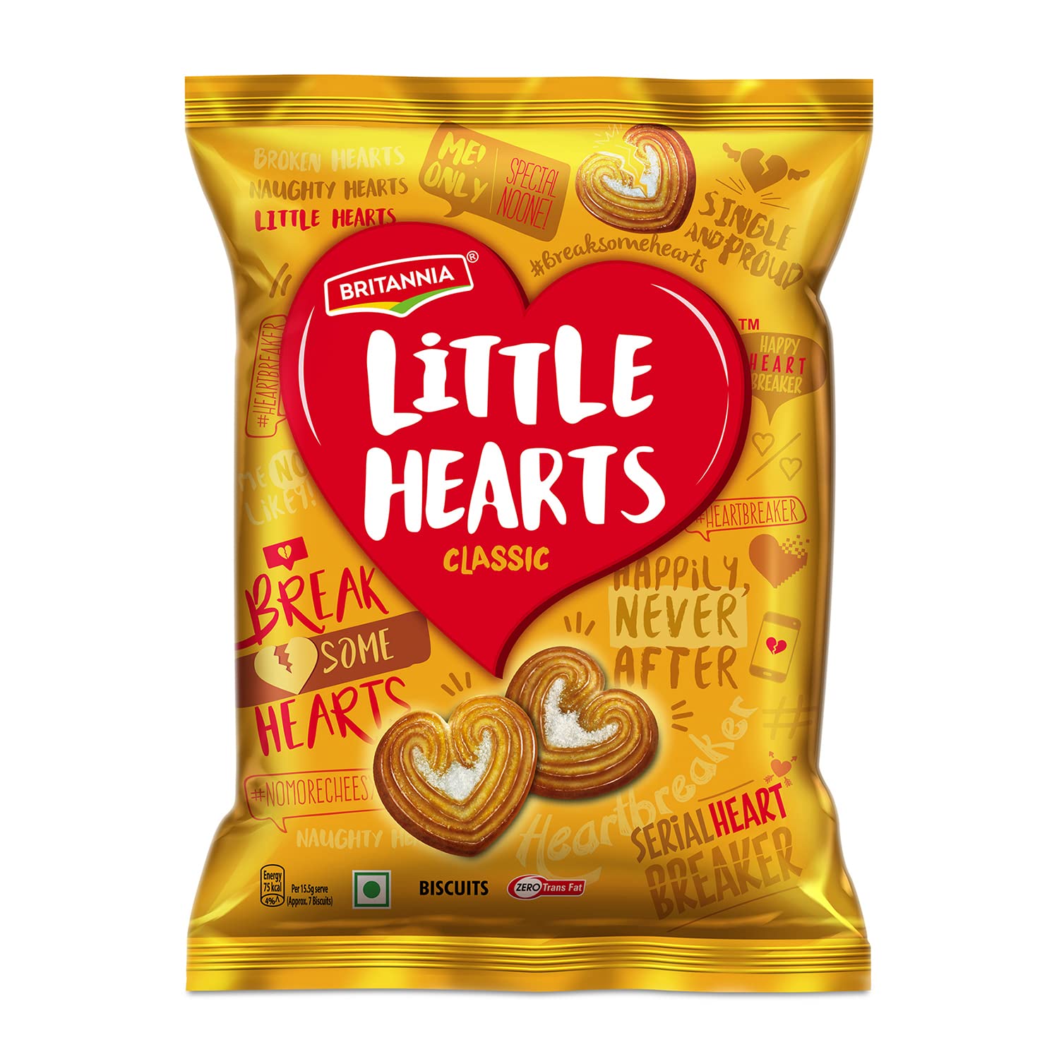 Britannia Little Hearts, 70g
