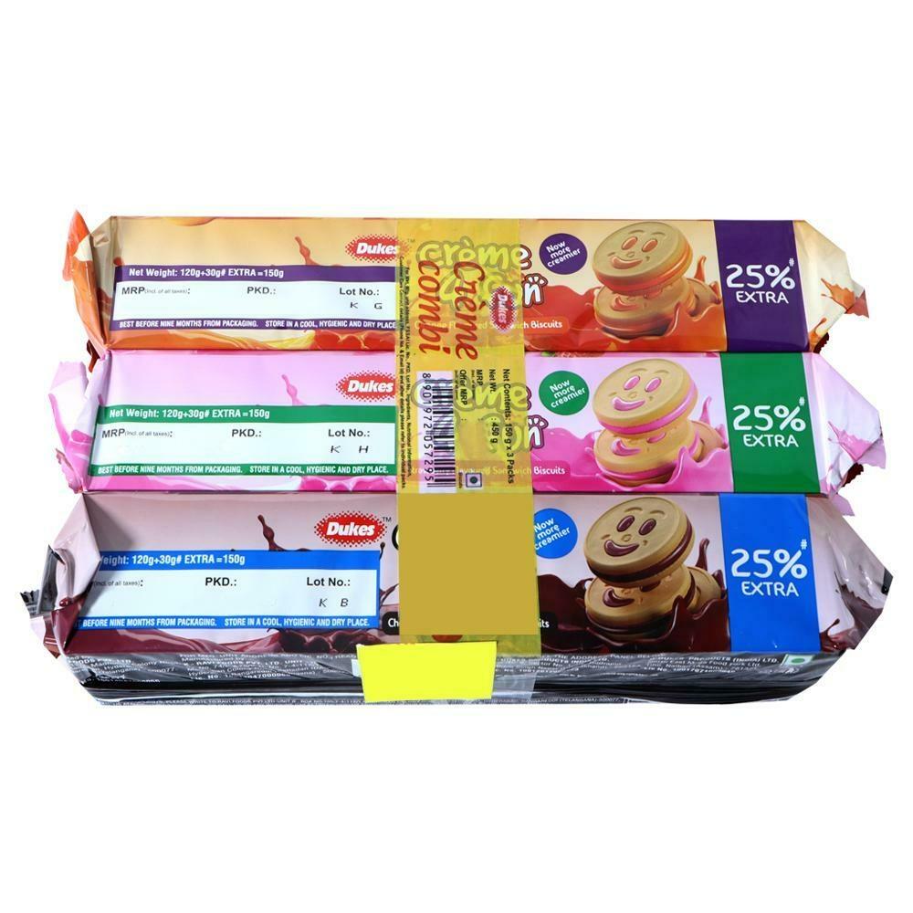 Dukes Creme 4 Fun Cream Biscuits Combo Pack 150 G (Pack Of 3) – view 2