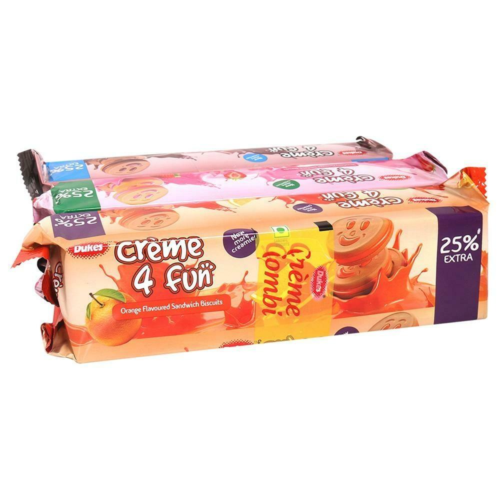 Dukes Creme 4 Fun Cream Biscuits Combo Pack 150 G (Pack Of 3) – view 4