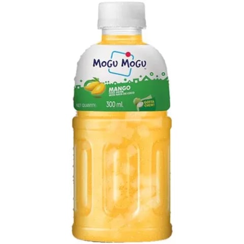 320ml mango sip and chew drink bottle with jelly bits