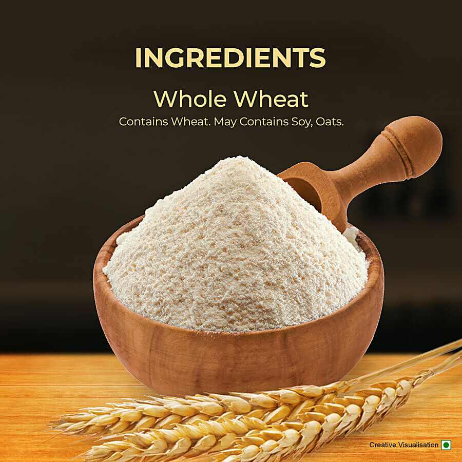 Aashirvaad Select Sharbati Atta - Rich In Nutrients, For Soft & Fluffy Roti 10 kg – view 3