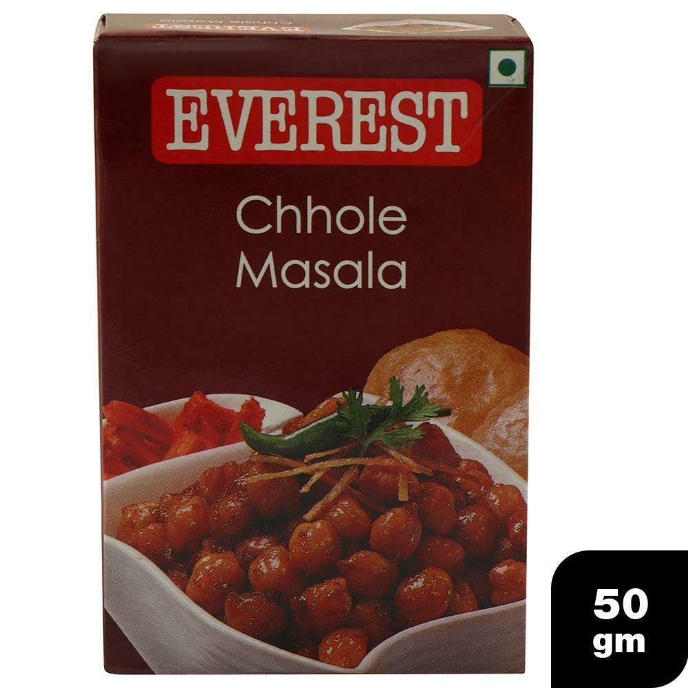 Everest chhole masala powder pack with 24-spice Punjabi blend