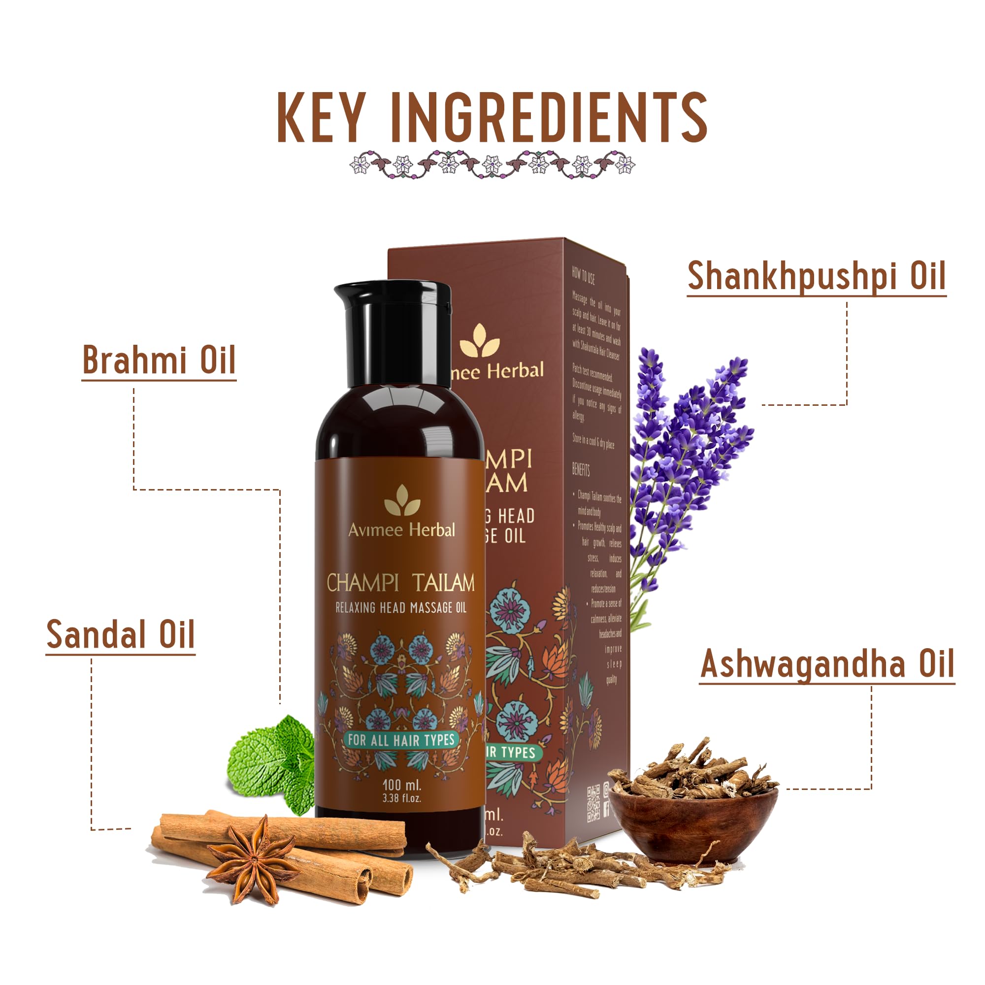 Avimee Herbal Champi Tailam – view 2