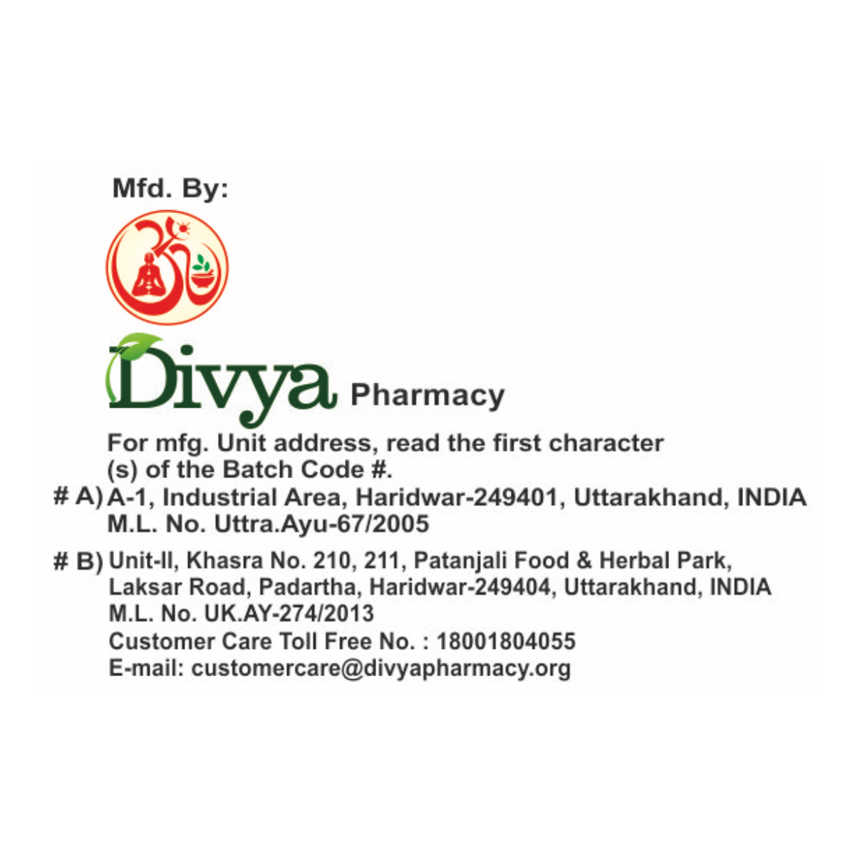 Divya Panchkol Churna 50 g – view 5