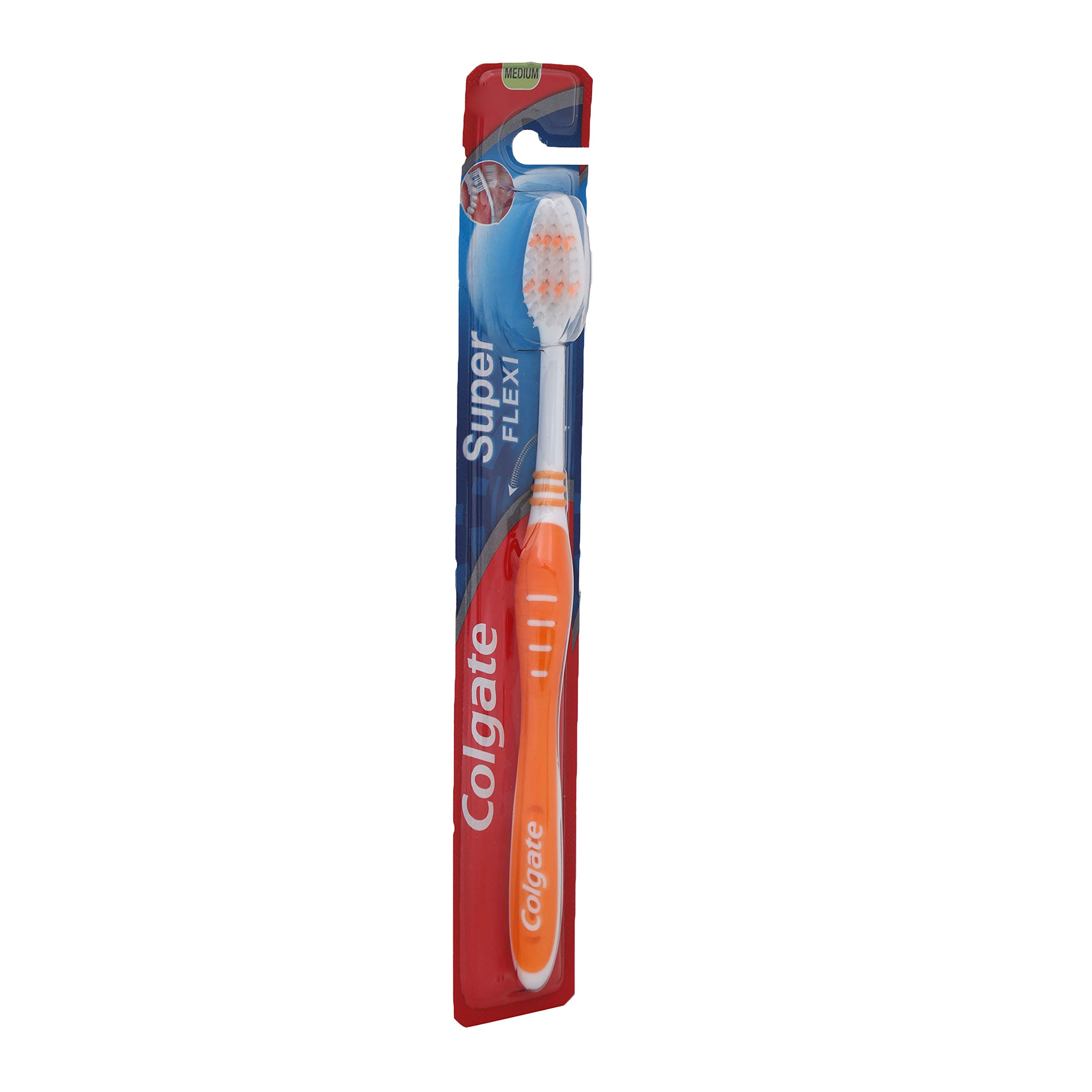 Colgate Super Flexi Toothbrush - Manual, Adult, Soft (Medium) Multicolor – view 3