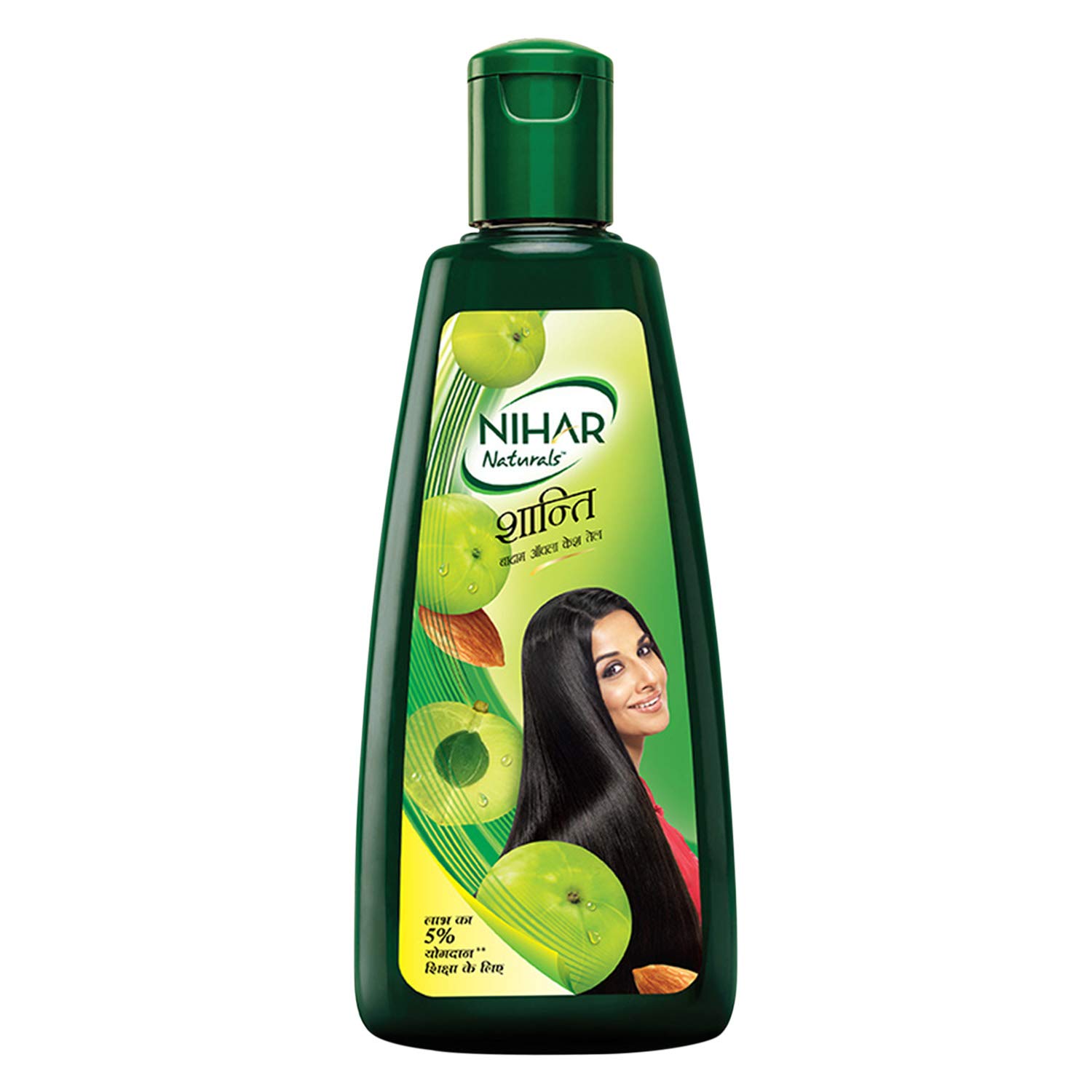 Nihar amla badam hair oil 500 ml bottle front view