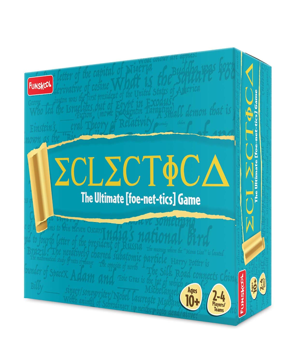 Funskool Games - Eclectica, The Ultimate foe-net-Ticks Game, Educational & Word Based Game for Kids and Family, 2-4 Players, 10 and Above – view 2