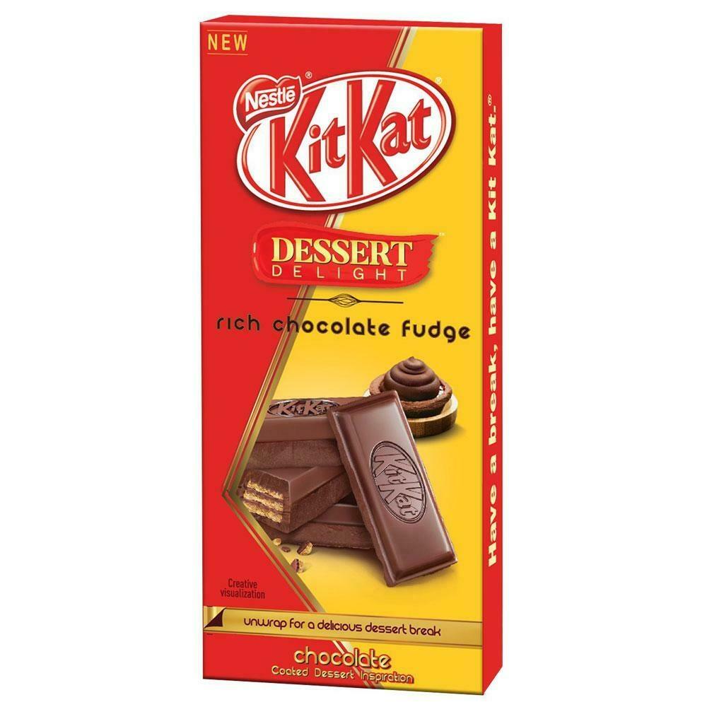 Pack of Nestle Kit Kat Dessert Delight rich chocolate fudge bars