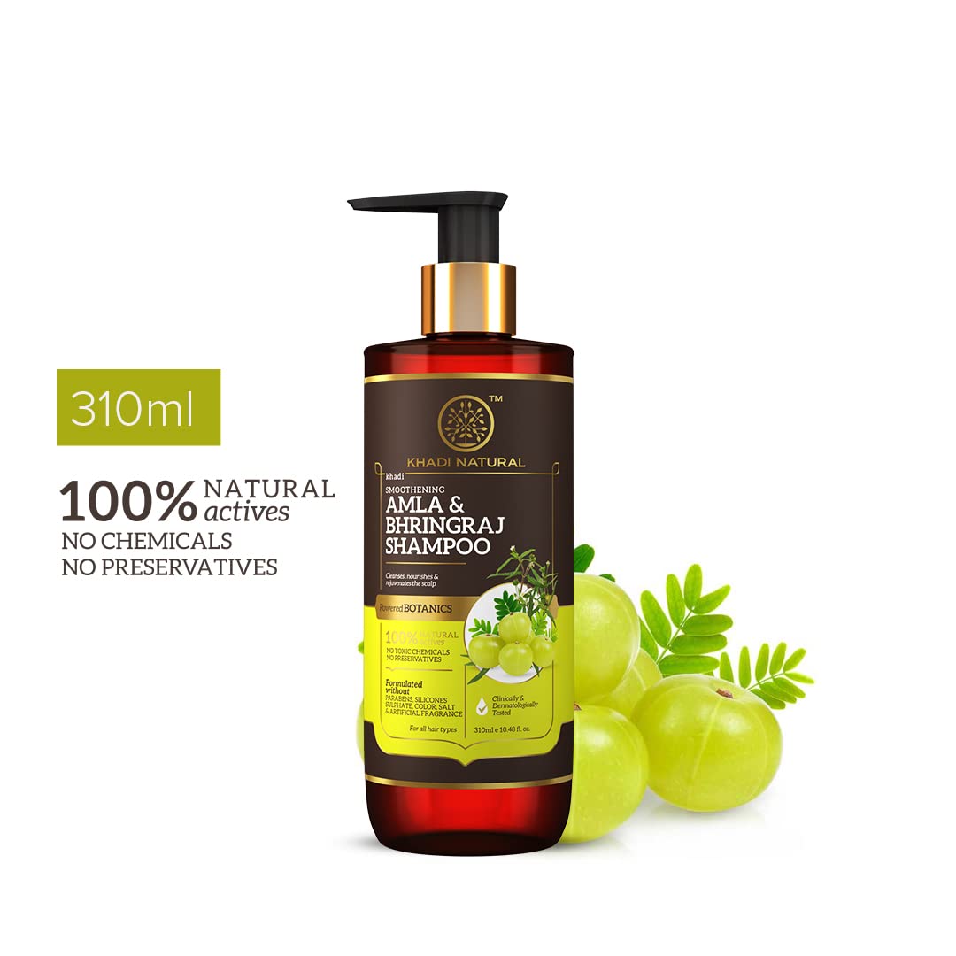 Khadi Natural Amla & Bhringraj Shampoo – view 2