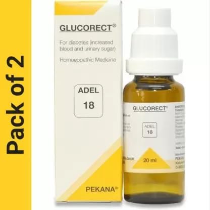 ADEL No. 18 (GLUCORECT) Diabetes Management Drops Pack of 2 – view 2