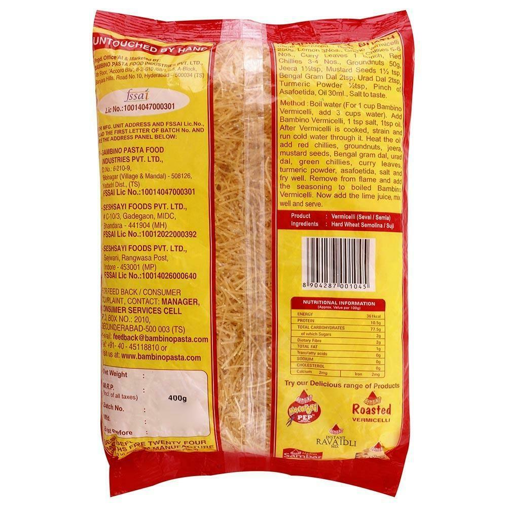 Bambino Popular Vermicelli 400 G – view 2