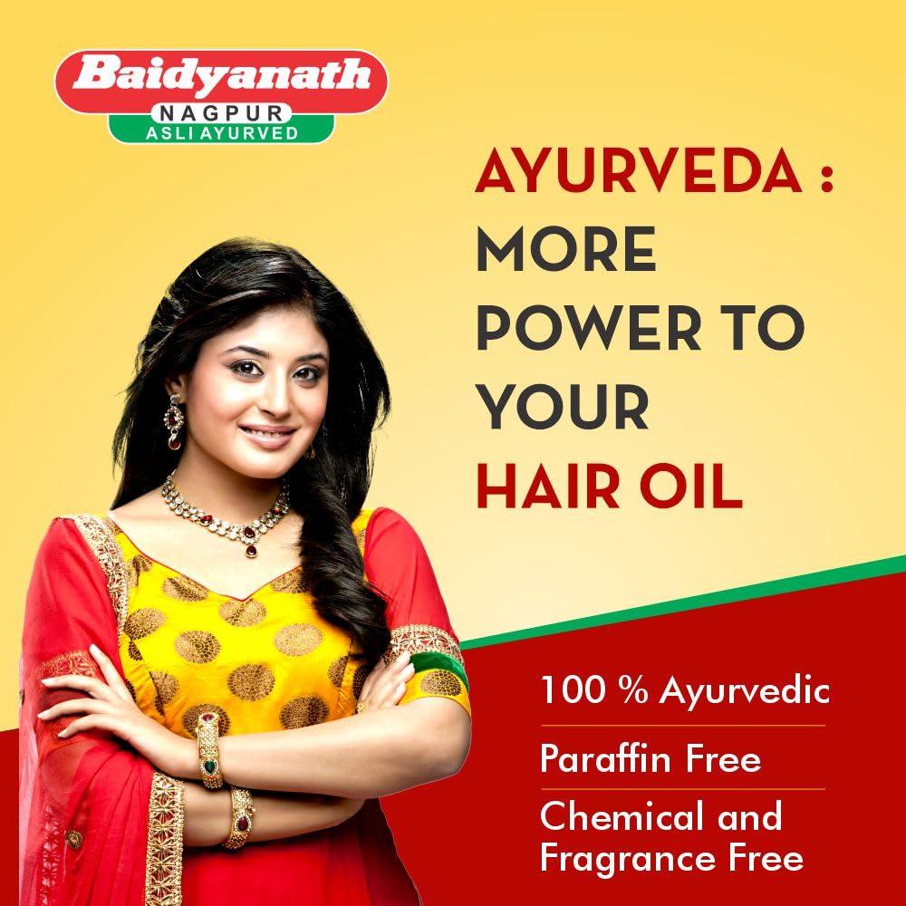 Baidyanath Maha Bhringraj Hair Oil - 200 ml – view 4
