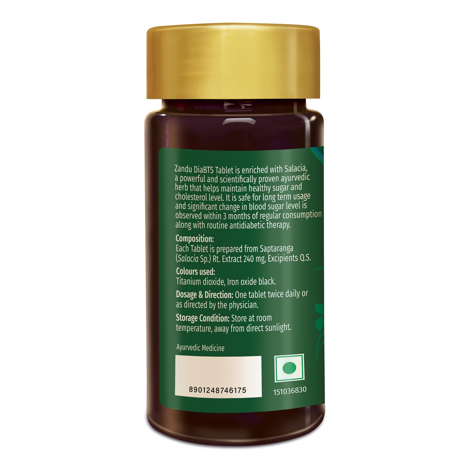 Zandu DiaBTS Tablets – view 2