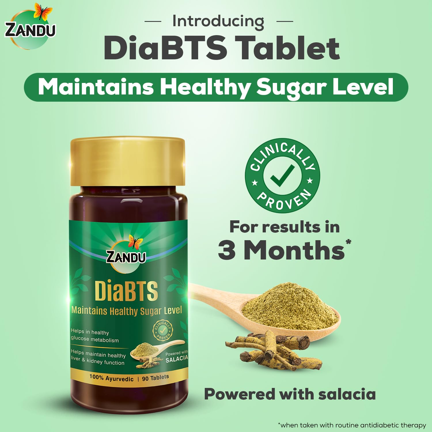 Zandu DiaBTS Tablets – view 4