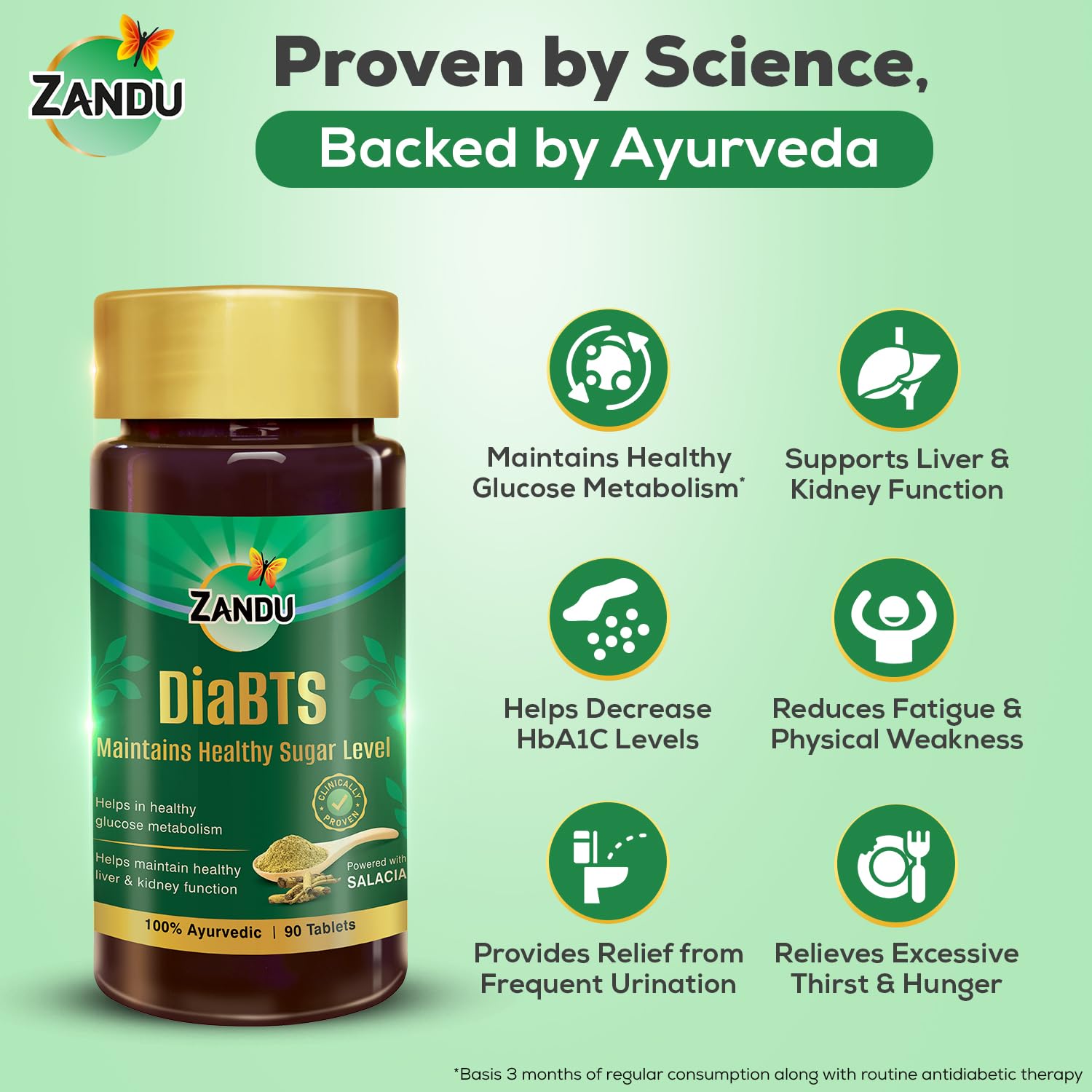 Zandu DiaBTS Tablets – view 5