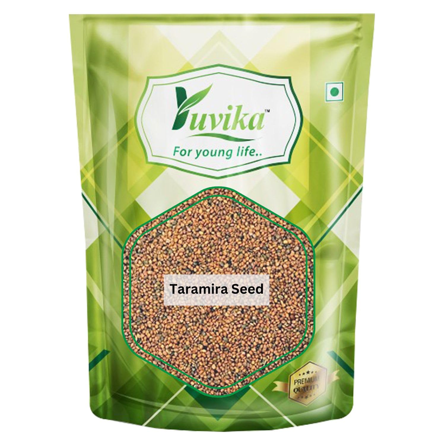 Pack of Yuvika taramira Brassica eruca seeds, 100 grams