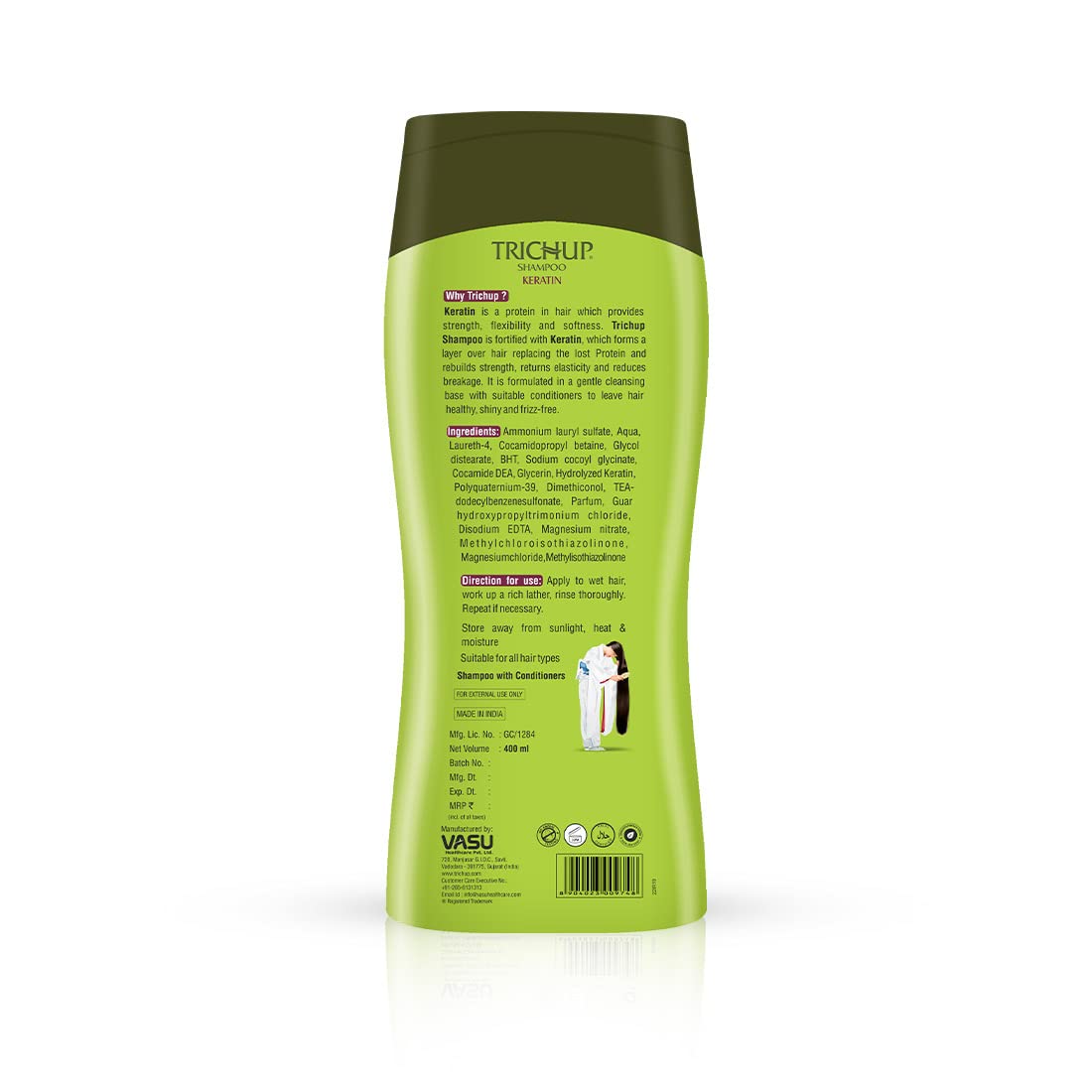 Trichup Keratin Shampoo 400 ml – view 5