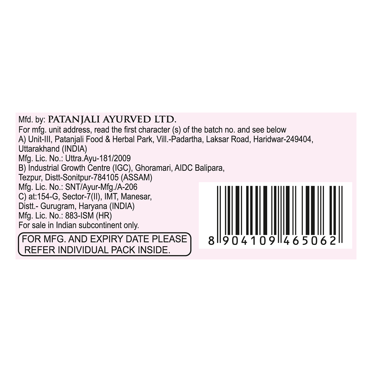 Patanjali Rose Body Cleanser 125g C.o. B3g1 Free 375 g – view 5