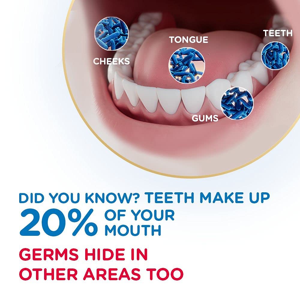 Pepsodent Germicheck 300g (150g x 2, Pack of 2) 8 Actions, Whole Mouth Cavity Protection Plaque Removal Toothpaste With Anti-Germ Formula, Clove And Neem Oil, Jumbo Save Pack – view 4